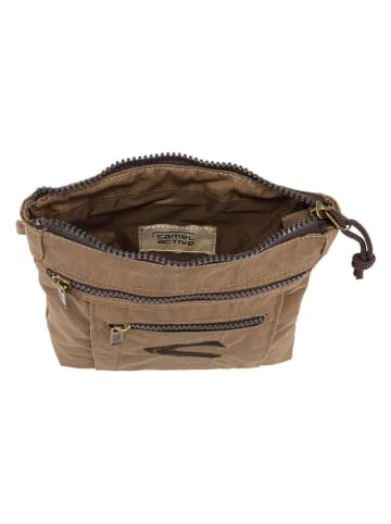 Camel Active Umhängetasche "Journey" in Sand - (B)21 x (H)23 x (T)3 cm