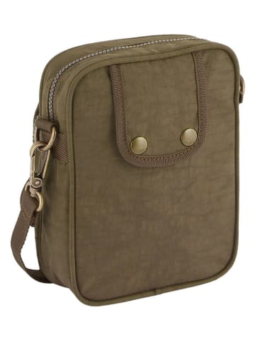 Camel Active Torebka "Journey" w kolorze khaki - 16 x 21,5 x 8 cm