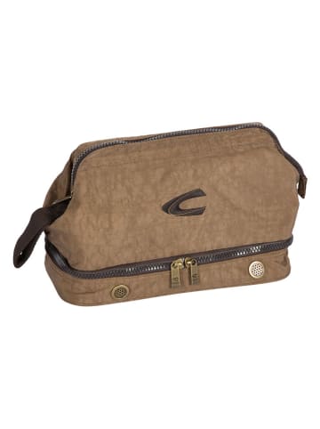 Camel Active Toilettas "Journey" zandkleurig - (B)27 x (H)16 x (D)14 cm