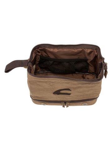 Camel Active Toilettas "Journey" zandkleurig - (B)27 x (H)16 x (D)14 cm