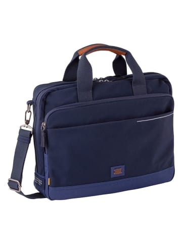 Camel Active Aktówka "City" w kolorze granatowym - 38 x 30,5 x 10,5 cm