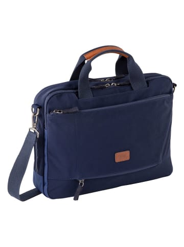Camel Active Businesstas "City" donkerblauw - (B)38 x (H)30,5 x (D)10,5 cm