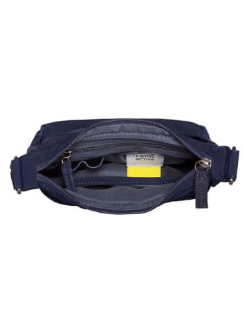 Camel Active Umhängetasche "City" in Dunkelblau - (B)22 x (H)23 x (T)8 cm