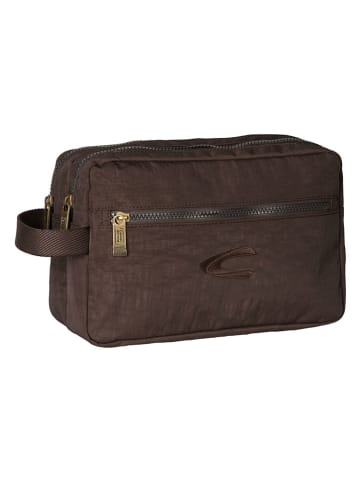 Camel Active Kosmetyczka "Journey" w kolorze brązowym - 29 x 17,5 x 11 cm