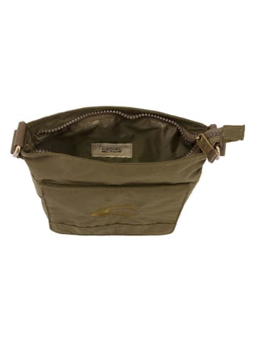Camel Active Umhängetasche "Journey" in Khaki - (B)23 x (H)22 x (T)5 cm