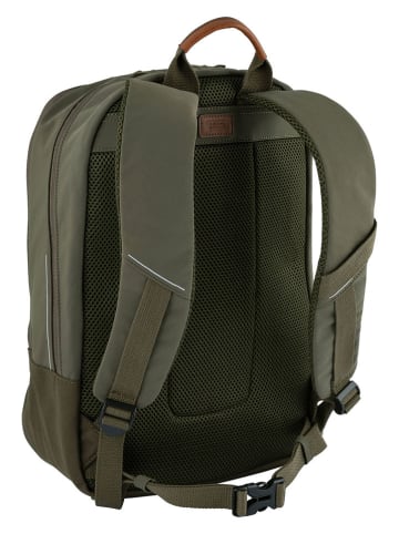Camel Active Rucksack "City" in Khaki - (B)29 x (H)40 x (T)15,5 cm