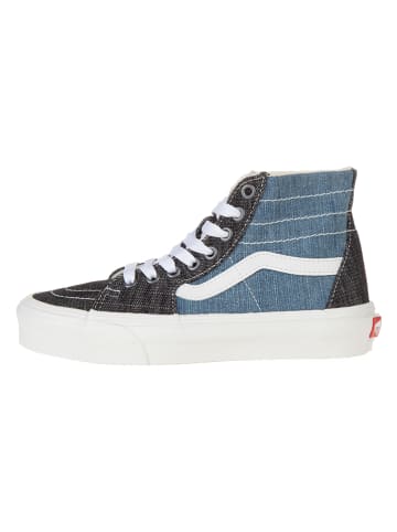 Vans Leren sneakers blauw/antraciet