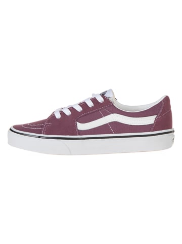 Vans Skórzane sneakersy w kolorze fioletowym
