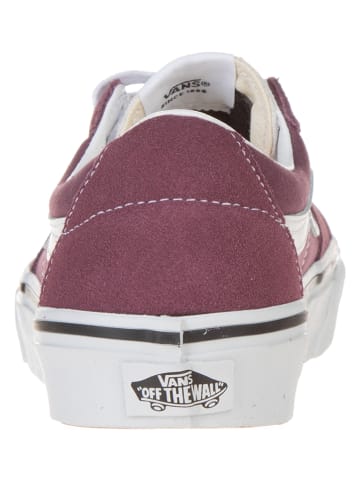 Vans Skórzane sneakersy w kolorze fioletowym