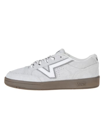 Vans Skórzane sneakersy w kolorze szarym