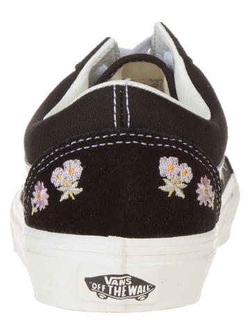Vans Leder-Sneakers in Schwarz