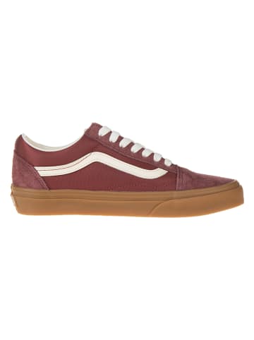 Vans Leren sneakers rood
