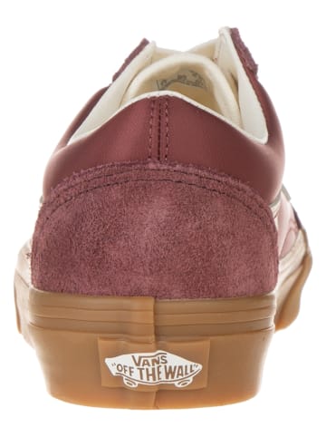 Vans Leren sneakers rood