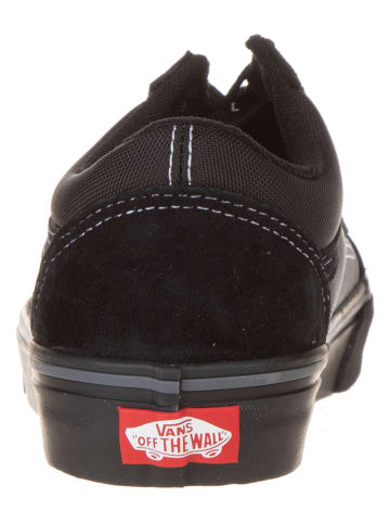Vans Leren sneakers zwart