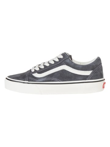 Vans Leder-Sneakers in Grau