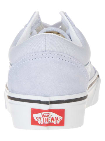 Vans Leder-Sneakers in Hellblau