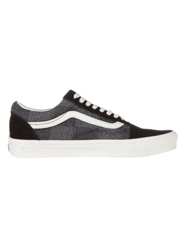 Vans Skórzane sneakersy w kolorze czarno-szarym