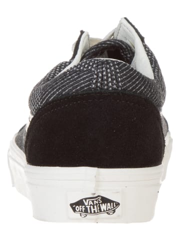 Vans Leder-Sneakers in Schwarz/ Grau