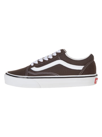 Vans Leren sneakers bruin