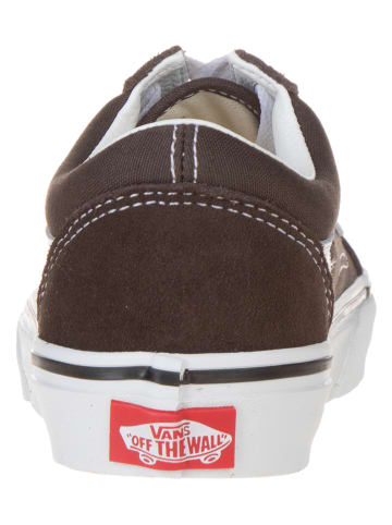 Vans Leren sneakers bruin
