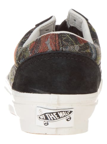 Vans Leren sneakers zwart/bruin