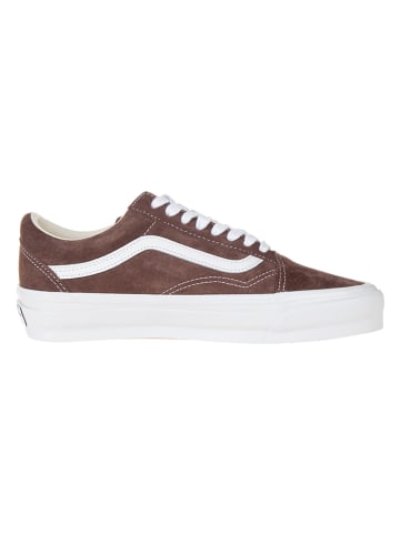 Vans Leren sneakers bruin