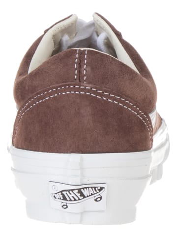 Vans Leren sneakers bruin