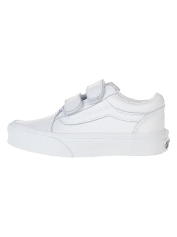 Vans Skórzane sneakersy w kolorze białym