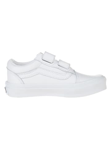 Vans Skórzane sneakersy w kolorze białym