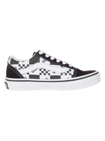 Vans Skórzane sneakersy w kolorze czarnym