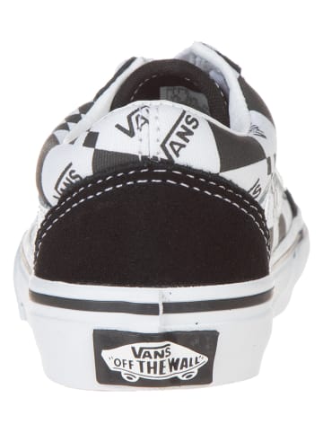 Vans Leder-Sneakers in Schwarz