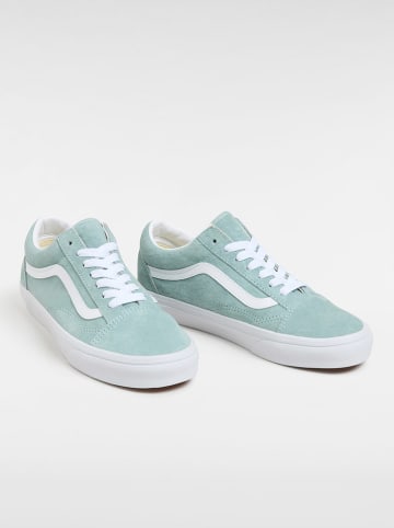 Vans Leren sneakers "Old Skool" turquoise