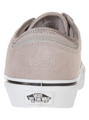 Vans Leder-Sneakers in Grau
