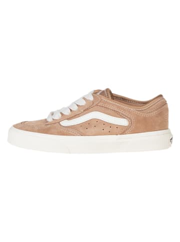 Vans Leder-Sneakers in Hellbraun