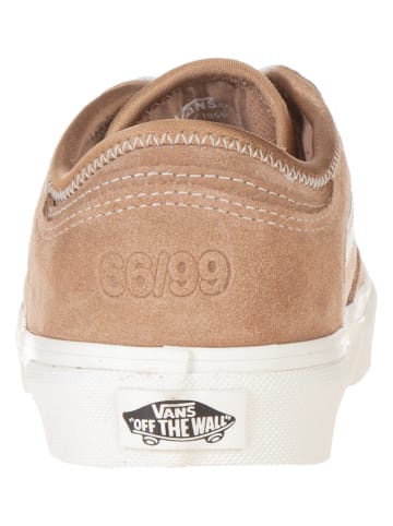 Vans Skórzane sneakersy w kolorze jasnobrązowym