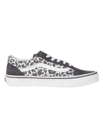 Vans Skórzane sneakersy w kolorze szarym