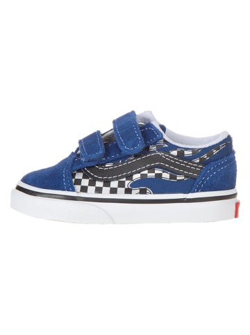 Vans Leren sneakers blauw