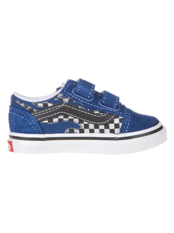 Vans Leren sneakers blauw