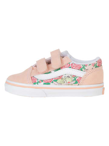 Vans Skórzane sneakersy w kolorze jasnoróżowym