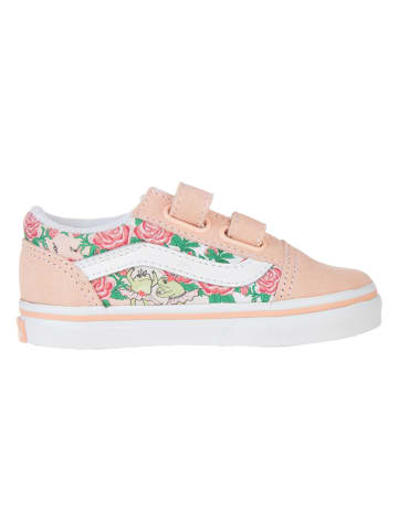 Vans Skórzane sneakersy w kolorze jasnoróżowym