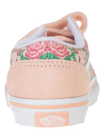 Vans Skórzane sneakersy w kolorze jasnoróżowym
