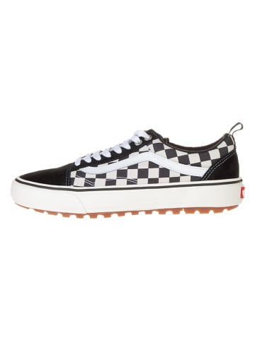 Vans Leren sneakers zwart/wit
