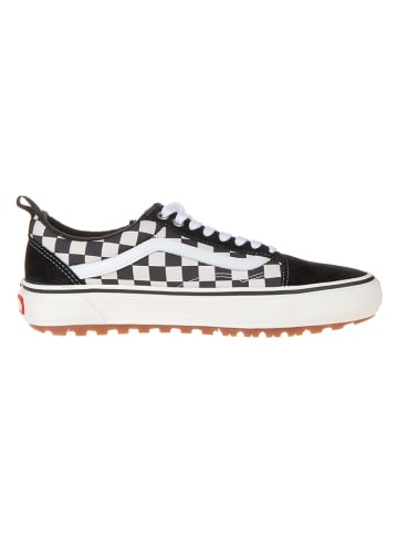 Vans Leren sneakers zwart/wit