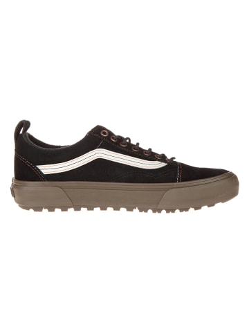 Vans Skórzane sneakersy w kolorze czarnym