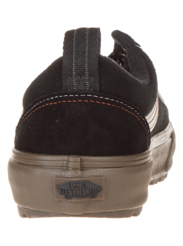Vans Leder-Sneakers in Schwarz