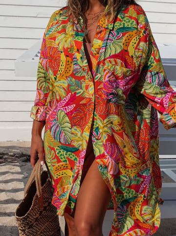 LA Angels Longblouse rood/groen