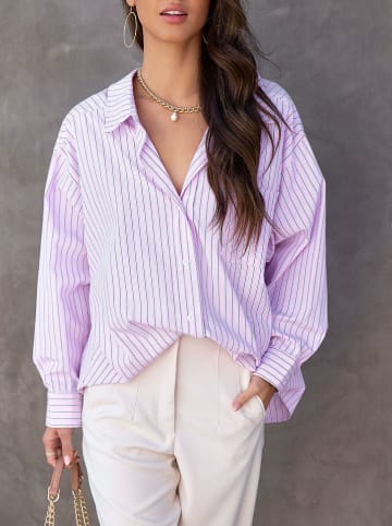 LA Angels Blouse roze/wit