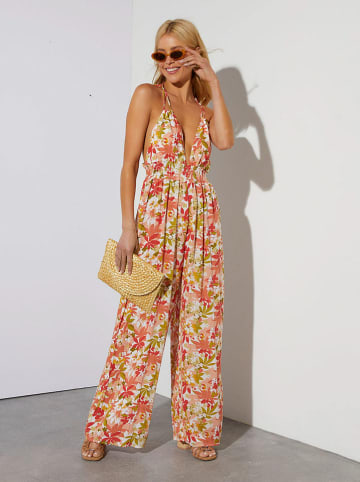 LA Angels Jumpsuit crème/rood/groen