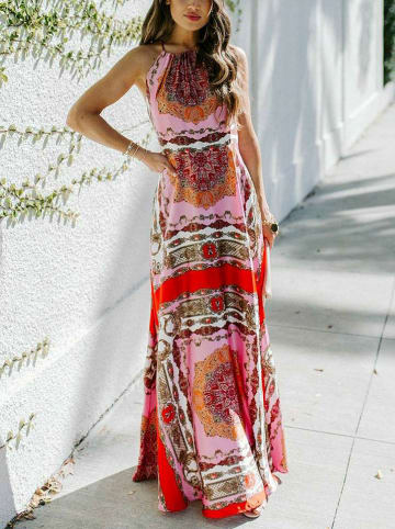 LA Angels Jurk lichtroze/rood