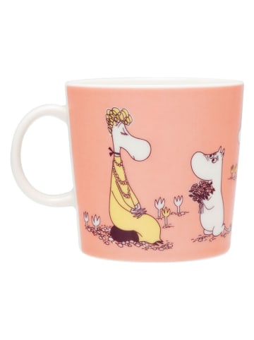 Moomin Kubek "U" w kolorze pomarańczowym - 400 ml